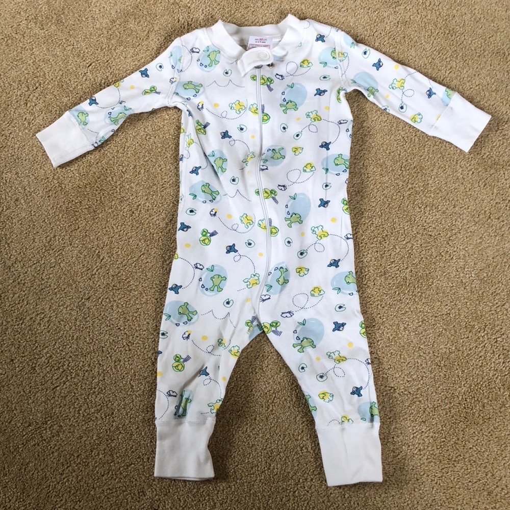 Hanna Andersson one piece pajamas 6-9 mos